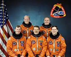 v. l. n. r. Mark Brown, Charles Gemar, John Creighton, James Buchli, Kenneth Reightler