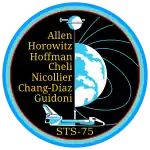 Logo von STS-75