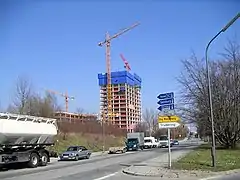 Baufortschritt am 26. März 2007