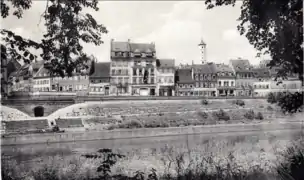 Fischerrain um 1938.Mainansicht des östlichen Bereichs