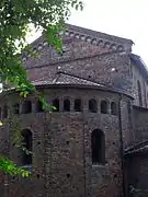 Außenansicht der Apsis