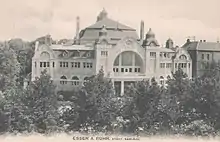 Der 1904 errichtete alte Saalbau