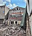 Obere Saalseite mit den Vorführfenstern