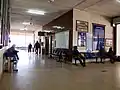 Wartesaal im Bahnhof Tanjung Aru
