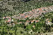 Intaktes traditionelles Dorf Sagka