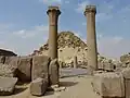 Palmenkapitell (Totentempel der Sahure-Pyramide)