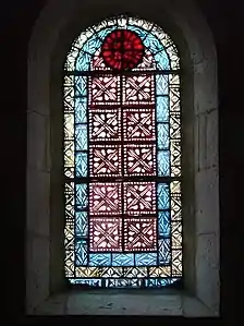 Buntglasfenster in Saint-Front