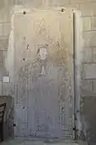 Grabplatte für einen Priester Magister Johannes († 1340)