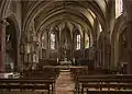 Innenansicht der Kirche Sainte-Agathe-Saint-Julien