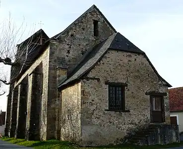 Ortskirche Saint-Maximin mit angebauter Sakristei