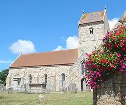Die Parochialkirche von Saint Lawrence
