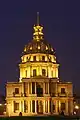 Invalidendom bei Nacht