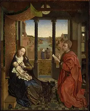 Lukas-Madonna (Rogier van der Weyden)