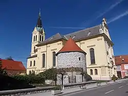 Pfarrkirche St. Nikolaus in Žalec, Slowenien
