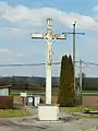 Monumentalkreuz am Friedhof