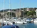 Yachthafen, hinten das historische Zentrum