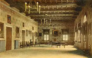 Der große Saal in faschistischer Zeit