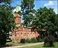 Orthodoxe Kirche Unserer lieben Frau in Salacgriva, erbaut 1873