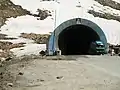 Einfahrt zum Salangtunnel (Juni 2009)