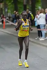 Die Olympiazehnte Salina&nbsp;Kosgei