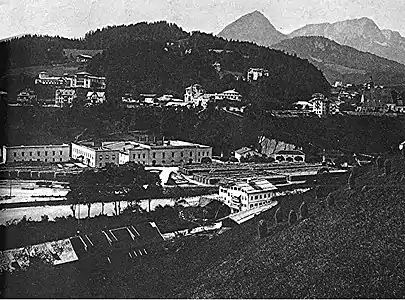 Saline Frauenreuth in Berchtesgaden (1890)