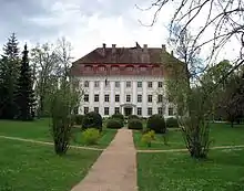 Schloss Salisburg, heute Schule in Mazsalaca