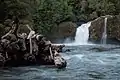 Wasserfall im Nationalpark Puyehue