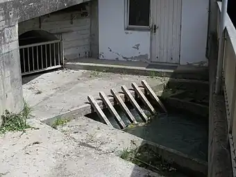 Städtischer Arm zwischen Reichenhaller Straße und Mundloch des Mönchsbergstollens