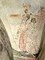 Wandmalerei Abnahme Christus vom Kreuz