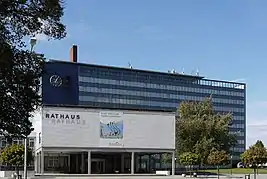 Rathaus der Stadt Salzgitter in Lebenstedt