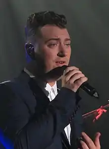 Sam Smith 2014 bei einem Konzert
