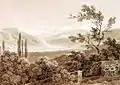 Gebirgslandschaft, 1822