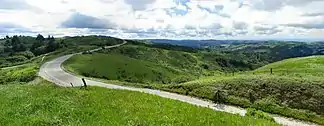 Der Skyline Boulevard verläuft durch die Santa Cruz Mountains, hier im Portola Valley.