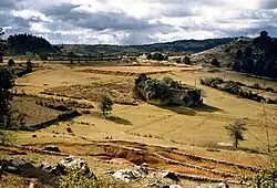 Landschaft um den Friedhof von San Juan Chamula