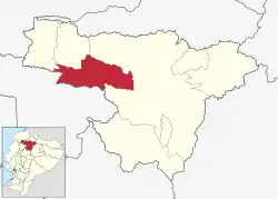 Der Kanton San Miguel de los Bancos in der Provinz Pichincha