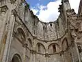 Hauptapsis mit Triforium und Obergaden