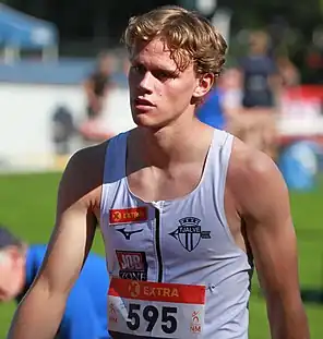 Sander Skotheim bei den Norwegischen Meisterschaften 2022