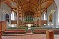 Hauptraum, Blick zur Orgel