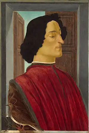 Porträt des Giuliano de’ Medici (Sandro Botticelli)