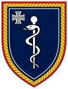 Wappen des Sanitäts­führungs­kommandos der Bundeswehr