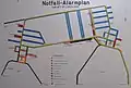 Plan der Untertageanlage