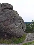 Unterer Burgstall. Einstemmungen