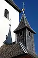 Wunschglocke im Dachreiter