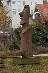 Moai-Skulptur