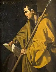 Heiliger Apostel Thomas Diego Vélazquez, um 1619–1620.