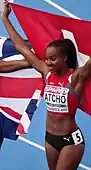 Sarah AtchoRang fünf in 23,12&nbsp;s