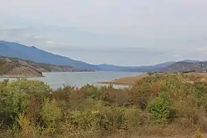 Blick über den Sarsang-Stausee (2017)