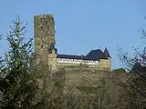 Die Sauerburg, ab 1672 im Besitz der Herren von Sickingen