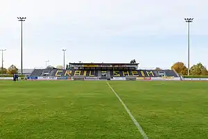 Das Schönebürgstadion im Oktober 2020
