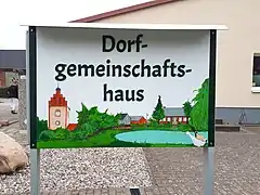 Hinweistafel